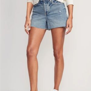 Old Navy Ski-Hi A-Line Denim Shorts size 14